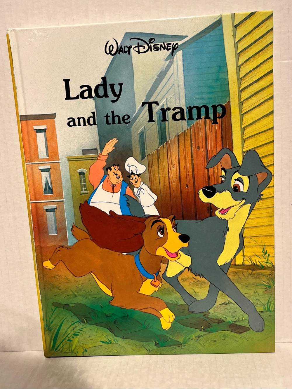 Vintage Hardcover edition of Walt Disney's Lady & the Tramp Classic Series
